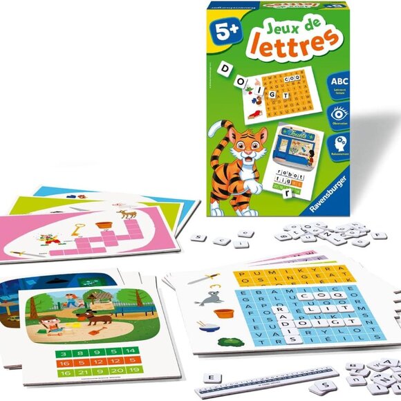 New Sealed Ravensburger Game Jeux de Lettres (Letter Games) French - Picture 1 of 15
